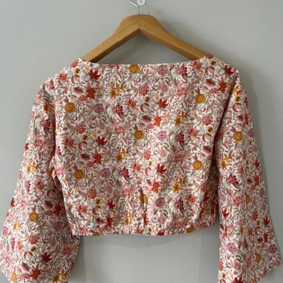 J. Crew Liberty print blouse - Picture 2 of 6